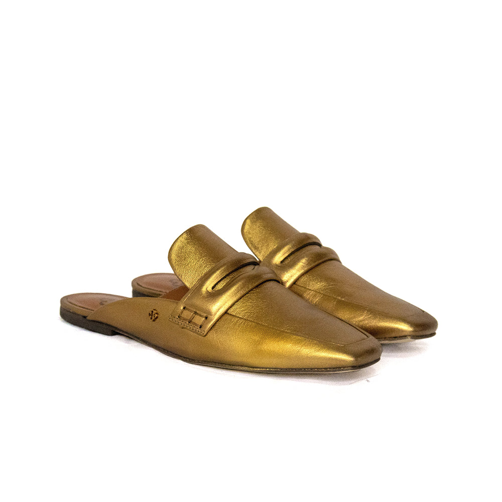 Mule Cabrametallo Couro