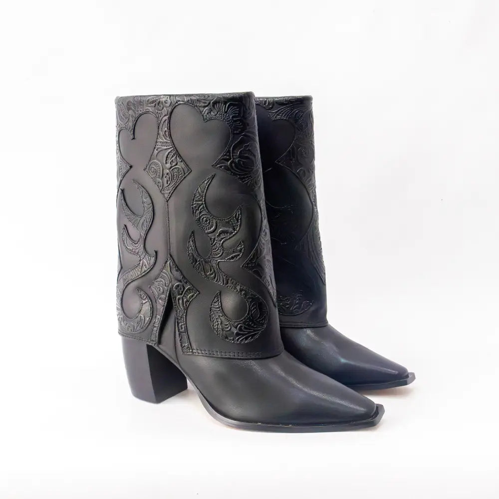 Bota Floratta – Preto