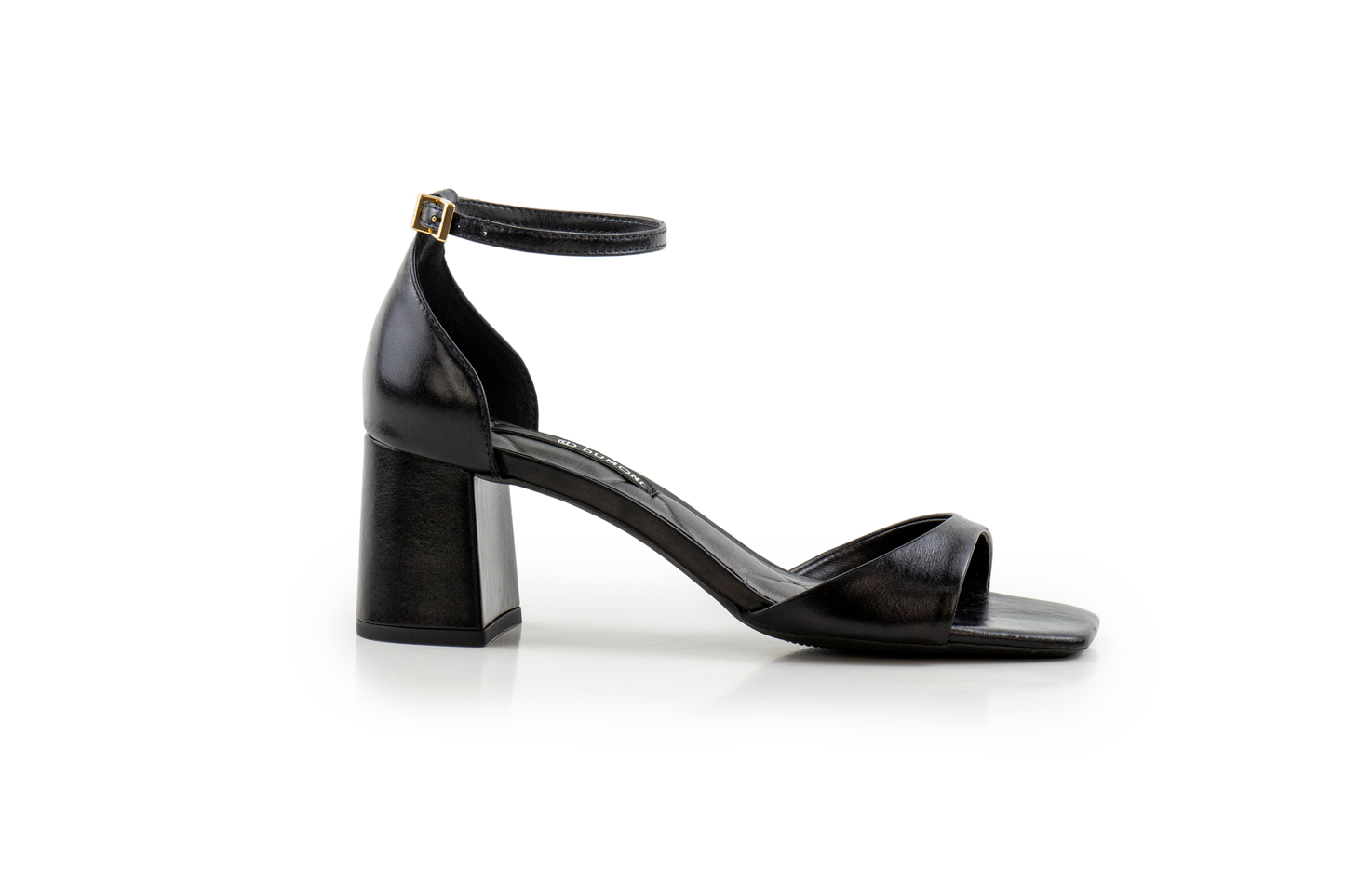 Sandalia Salto Leather