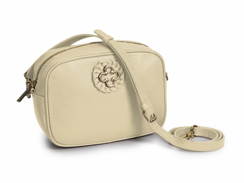 Bolsa Media Couro