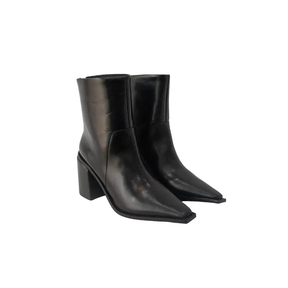 Bota Leather Negro