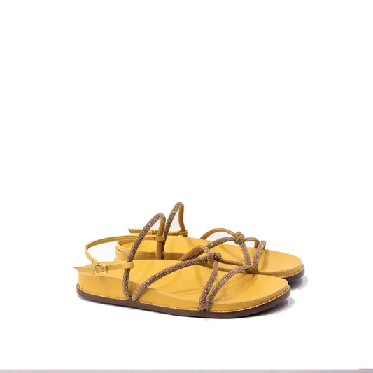 Sandalia Satinato – Savana / Ouro