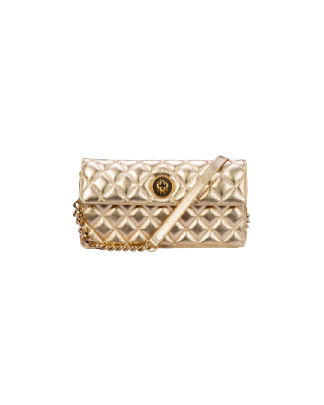 Bolso Dorado Cuero