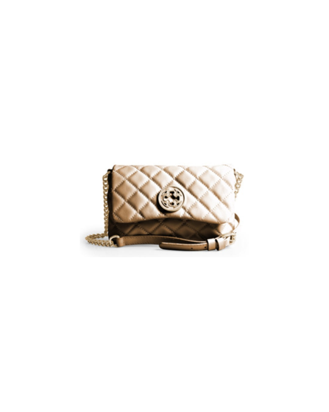 Bolso Dorado Cuero