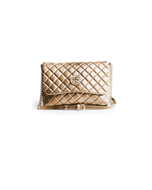 Bolso Dorado Cuero