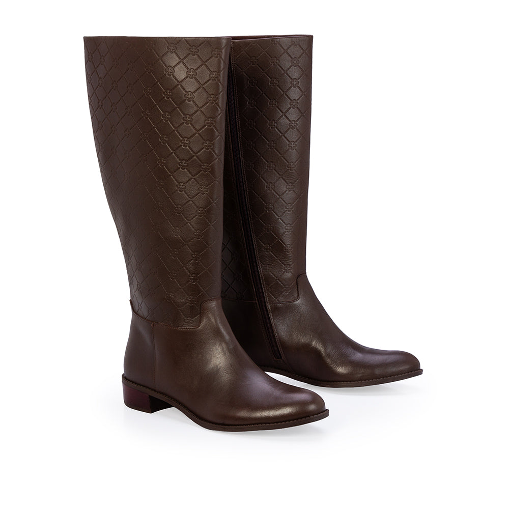 Bota Cacau Cuero