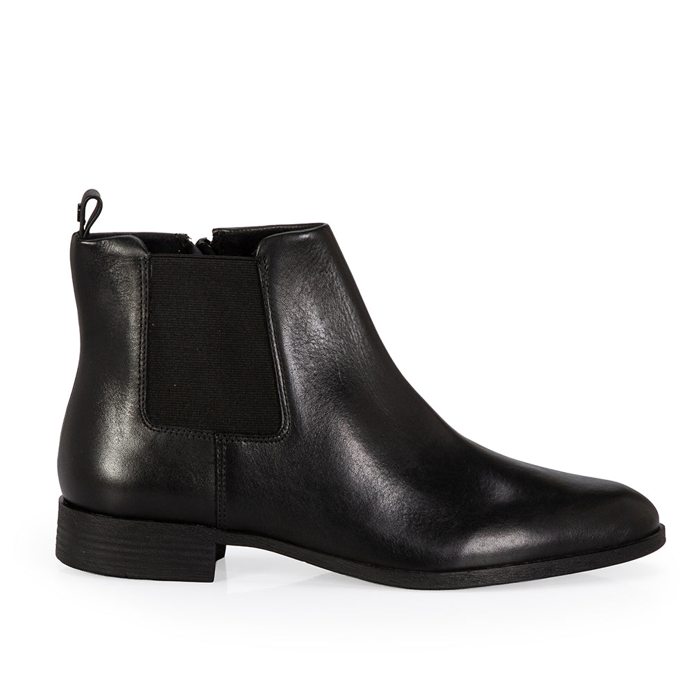 Bota Negro Cuero