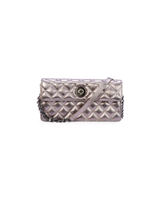 Bolso Pewter Cuero