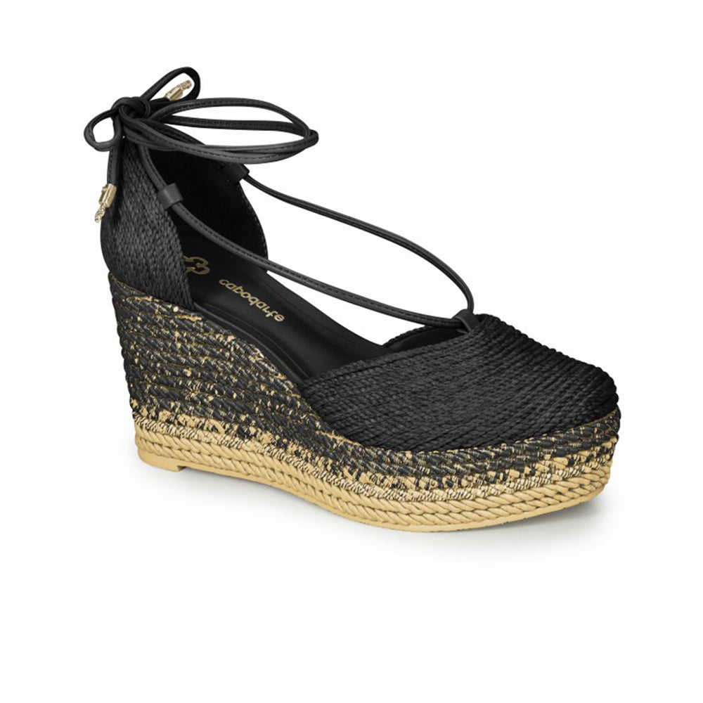 Espadrille Salto Medio Sintetico