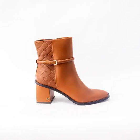 Bota Cuero Atanado Camel
