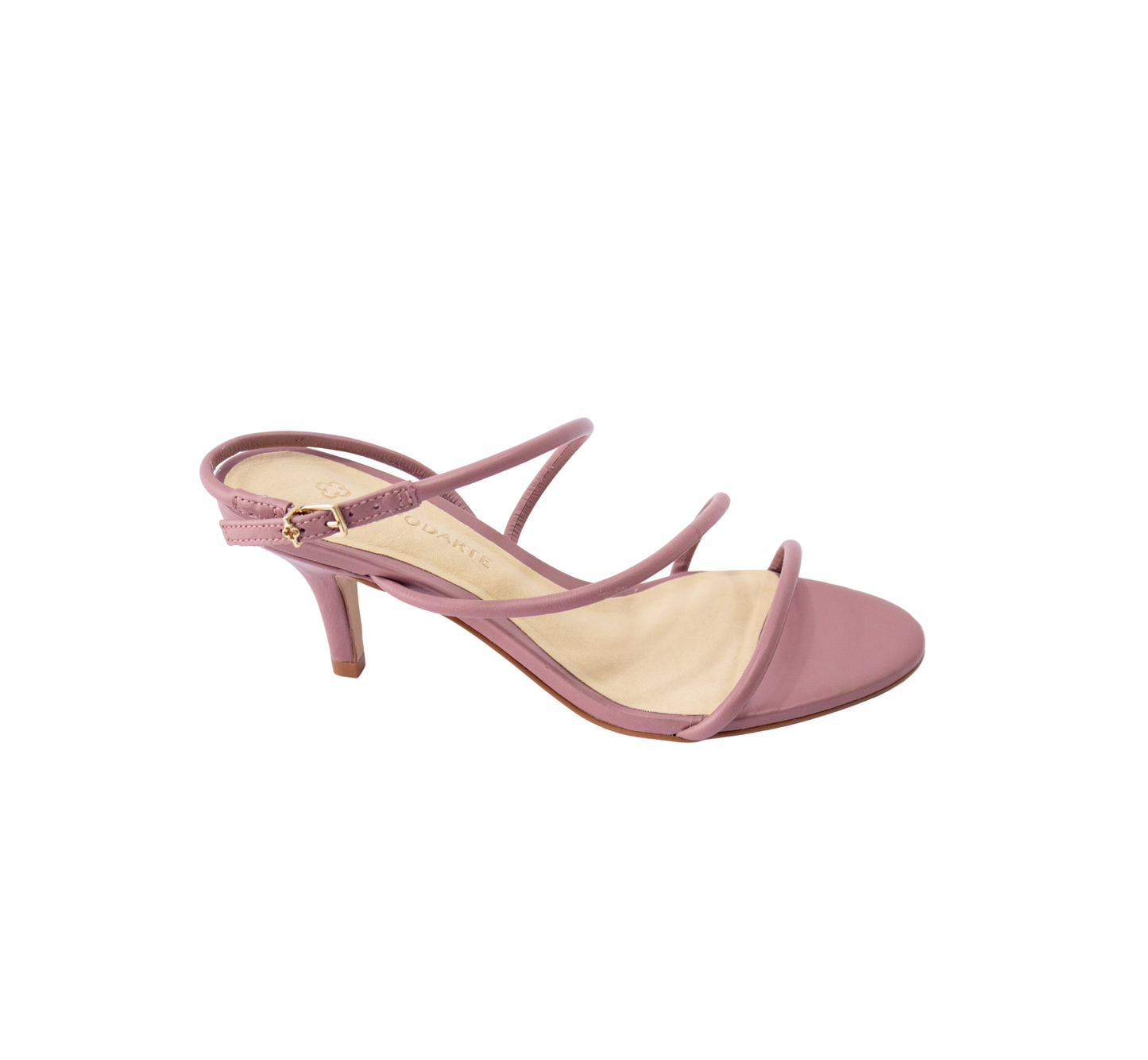 Sandalia Capodarte Mestico Satinato Malva