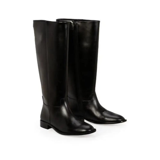 Bota Cuero Preto