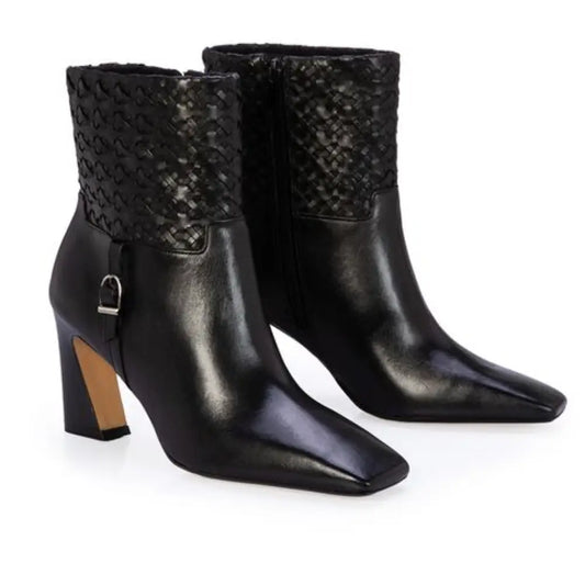 Bota Cuero Preto
