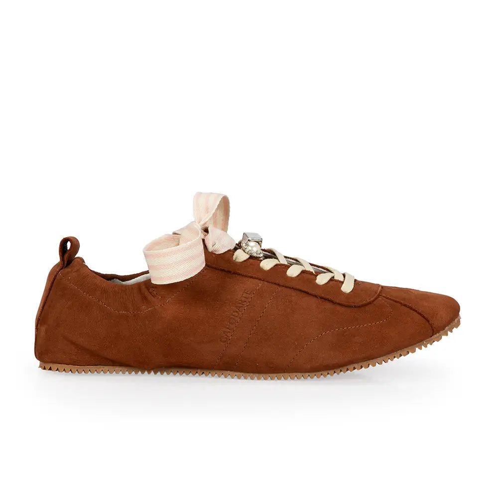 Zapatilla Mogno Cuero