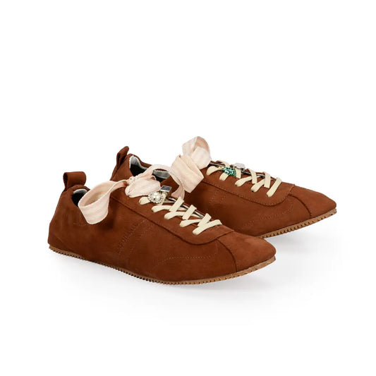 Zapatilla Mogno Cuero