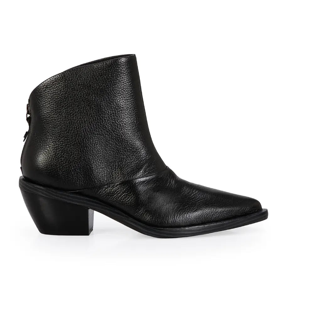 Bota Negro Cuero