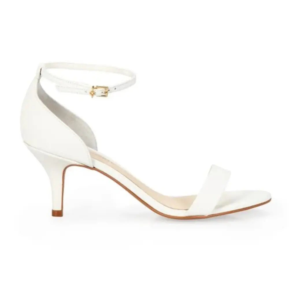 Sandalia Capodarte Cuero Bianco