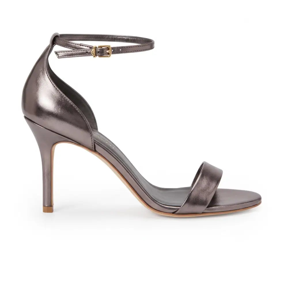 Sandalia Capodarte Cuero Pewter