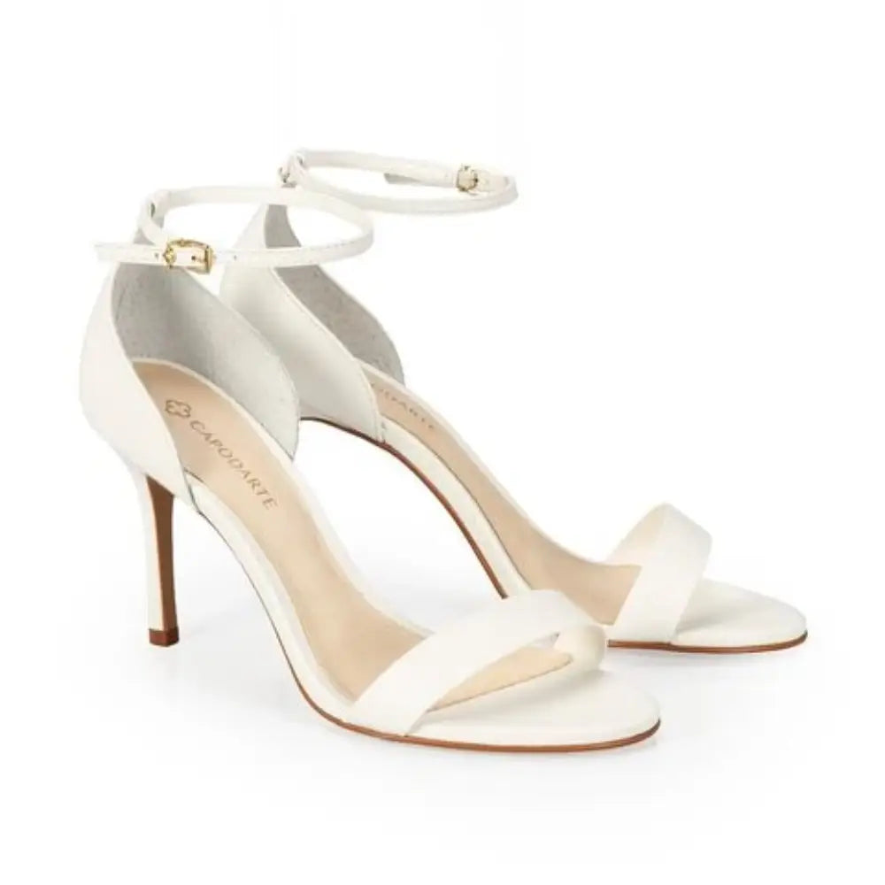Sandalia Capodarte Cuero Pewter