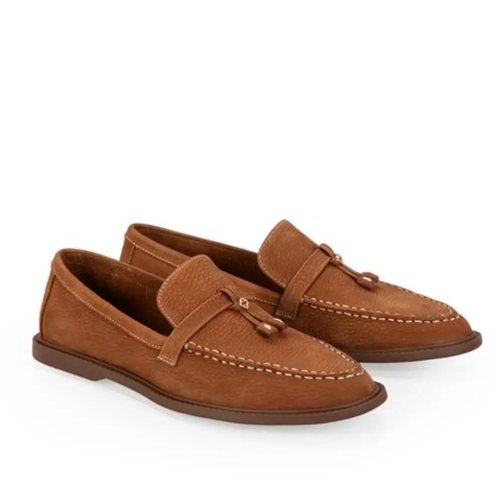 Mocasin Capodarte Cuero Mogno