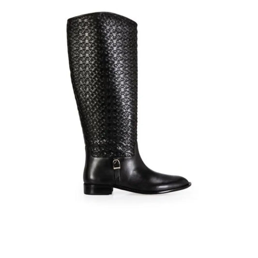 Bota Cuero Preto