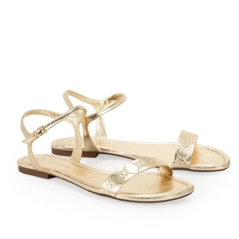 Sandalia Sintetico Dorado