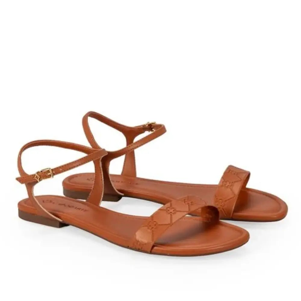 Sandalia Capodarte Cuero Camel