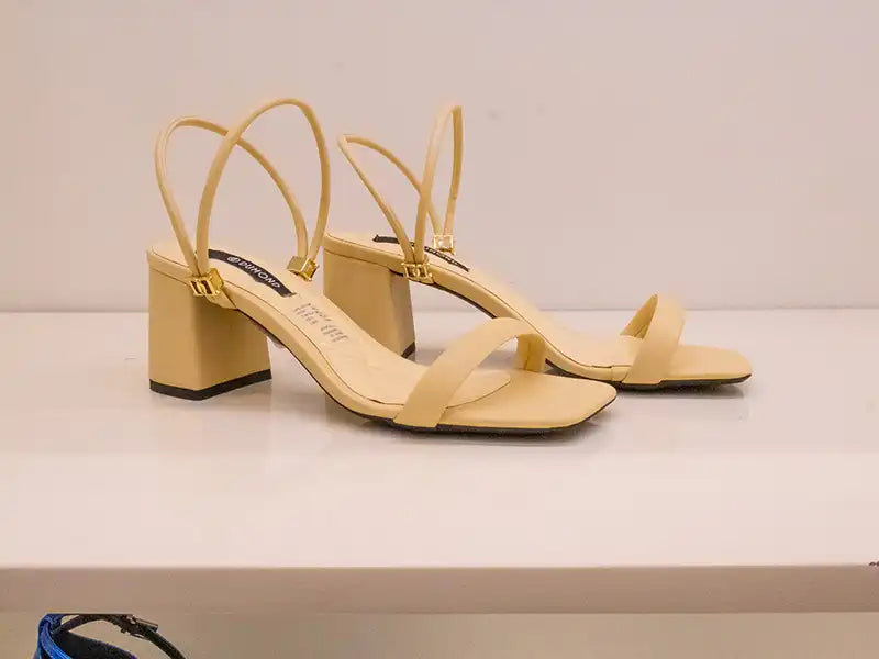 Sandalia Salto Soft Napa
