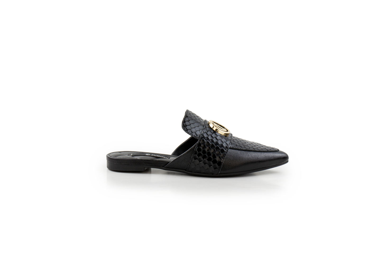 Sapatilha Bico Fino Leather