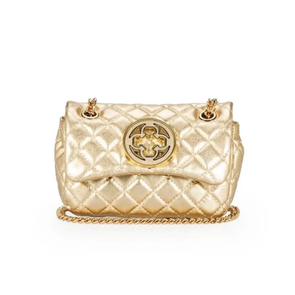 Bolso Capodarte Cuero Dorado