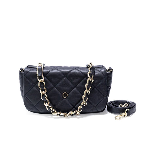 Bolsa Media Couro