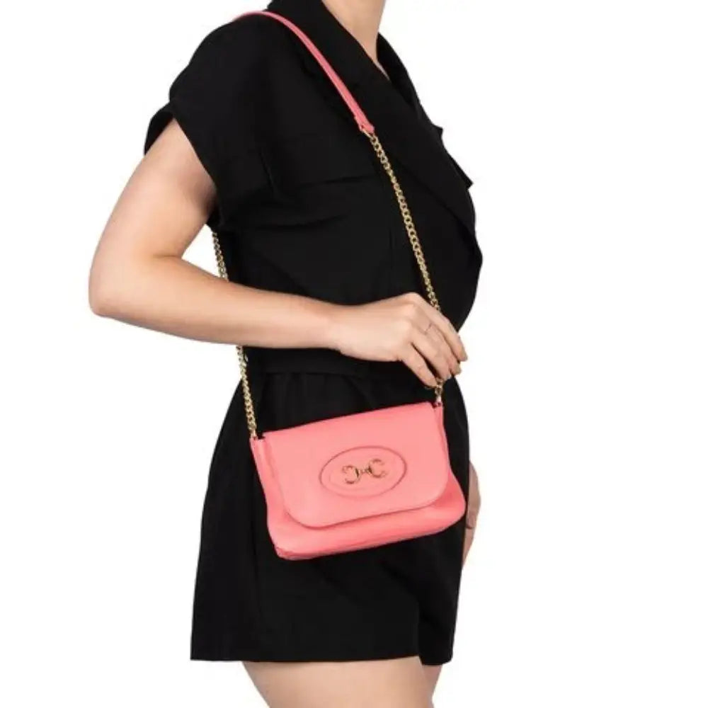Bolso Cuero Papaya