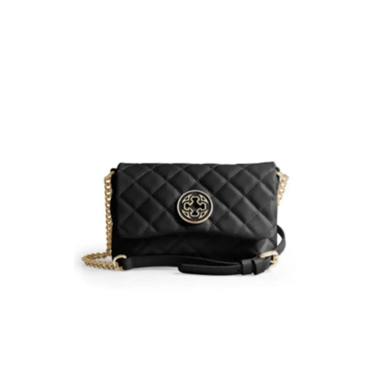 Bolso Cuero Negro