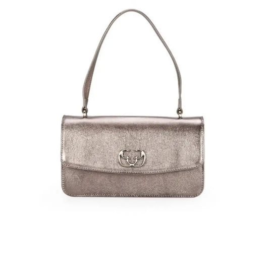 Bolso Cuero Pewter