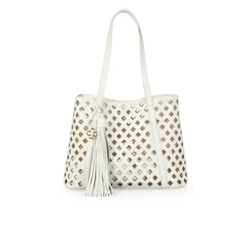 Bolso Capodarte Cuero Bianco