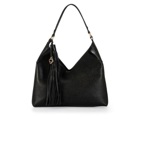 Bolso Capodarte Cuero Negro/Camel