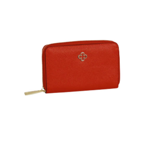 Cartera Capodarte Soft Monograma Matelasse Bege