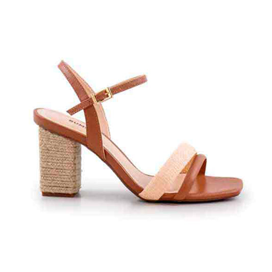 Sandalia Salto Napa Seda