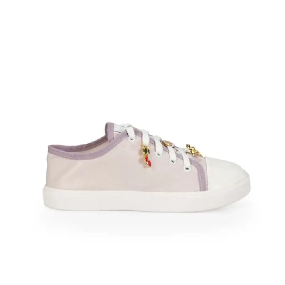 Zapatilla Tejido Rose/Bianco
