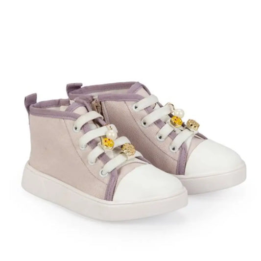Zapatilla Rose/Bianco