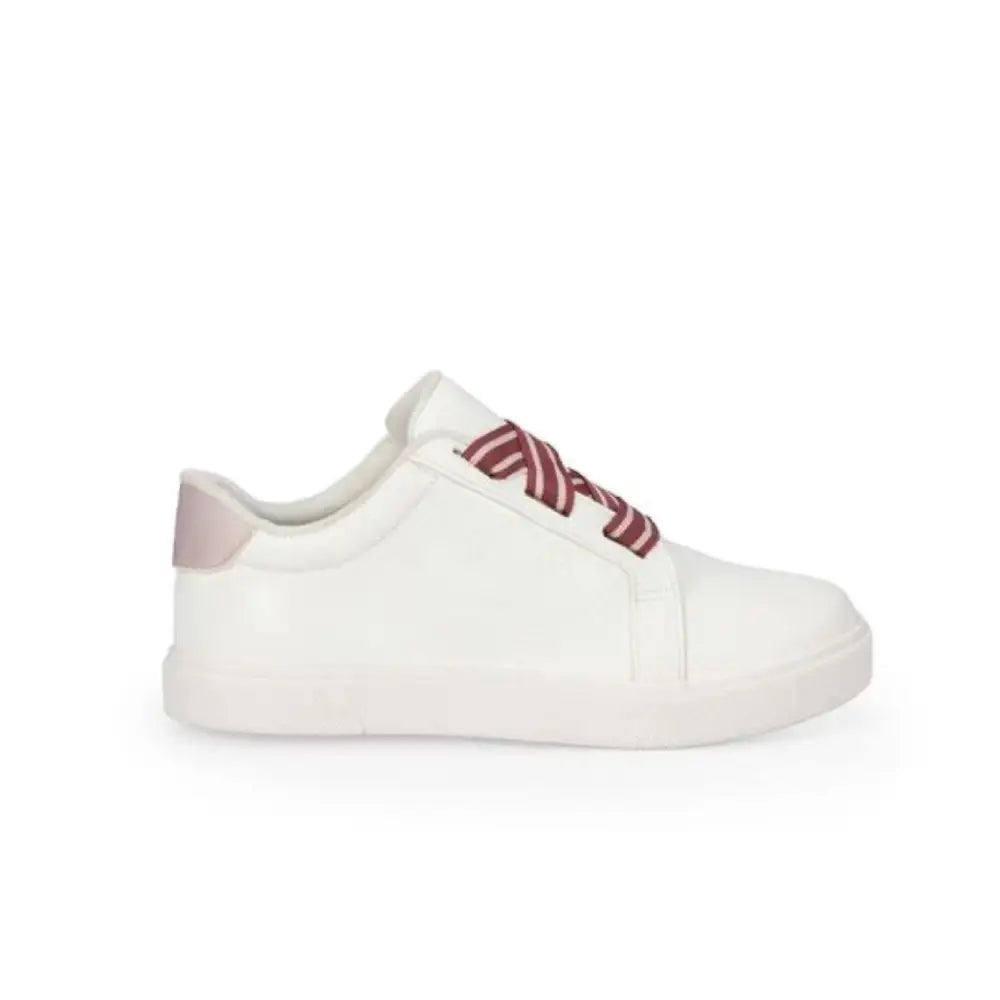 Zapatilla Bianco/Rosa Claro