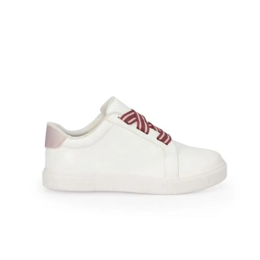 Zapatilla Bianco/Rosa Claro