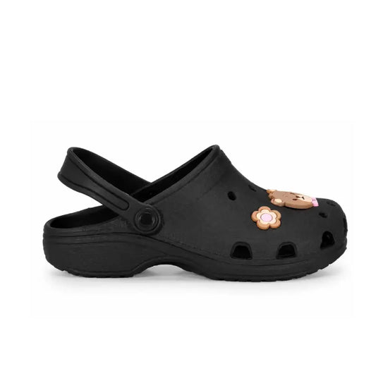 Zueco Negro Plastico
