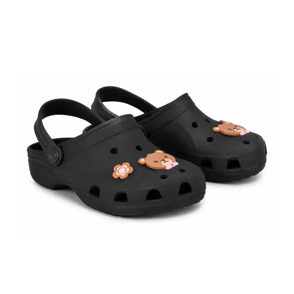 Zueco Negro Plastico