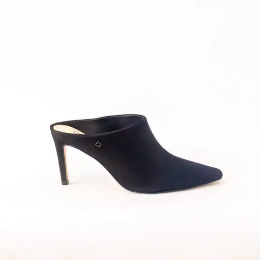 Zueco Couro – Bianco / Preto