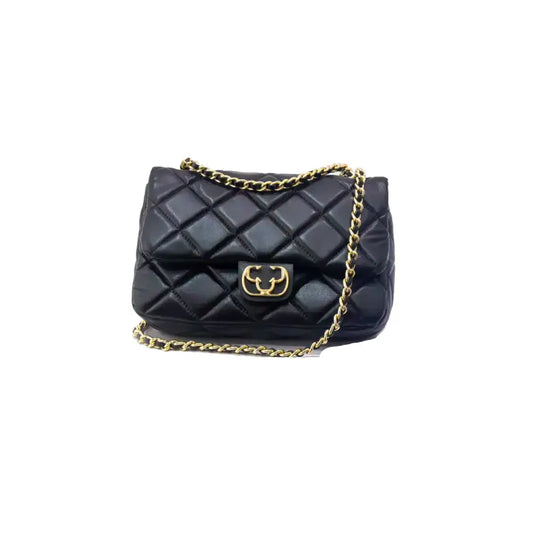 Bolso Napa Veluto Preto Cuero